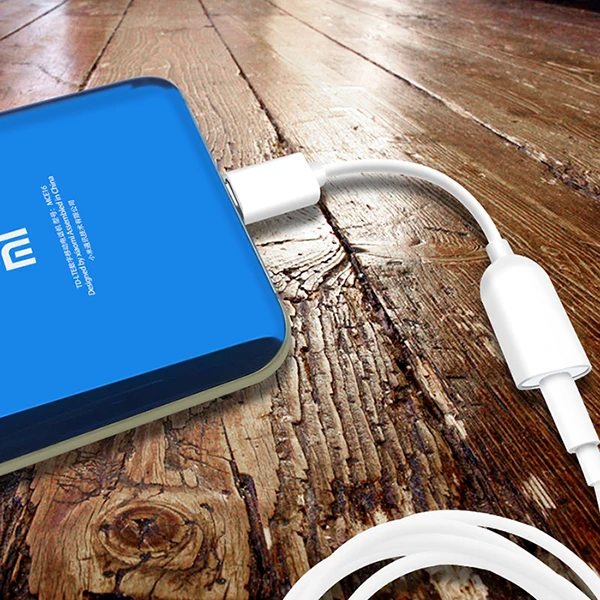Оригинальный usb адаптер xiaomi Type C для аудиокабеля 3 5 мм с разъемом AUX смартфонов Samsung
