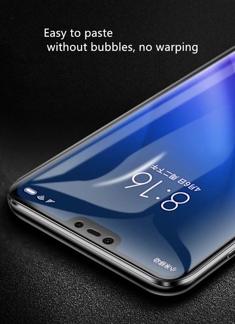 9D закаленное стекло для Xiaomi mi 8 lite A2 A1 Redmi Note 7 5 6 Pro 4X Защитная пленка экрана 6A 5A 6X |
