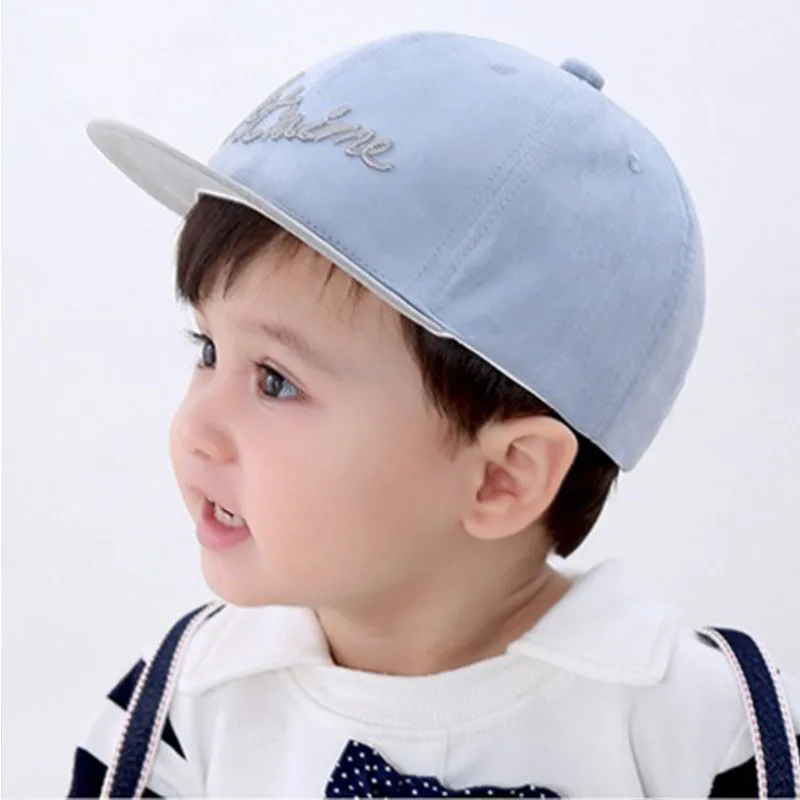 Spring New 5 Colors Kids Hats Cotton Soft Adjustable 1-3 Years Old Babys Cap For Boys Girls Outdoor Letter Hat Children Products | Детская