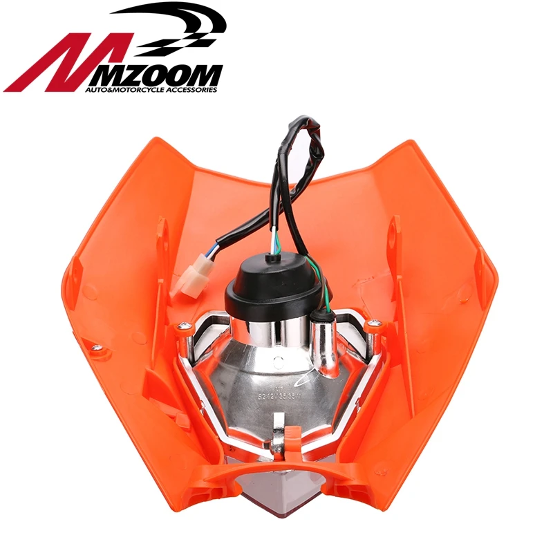 Mzoom мотоцикла Байк Мотокросс Супермото УНИВЕРСАЛЬНЫЙ фара обтекатель KTM SX EXC|fairing