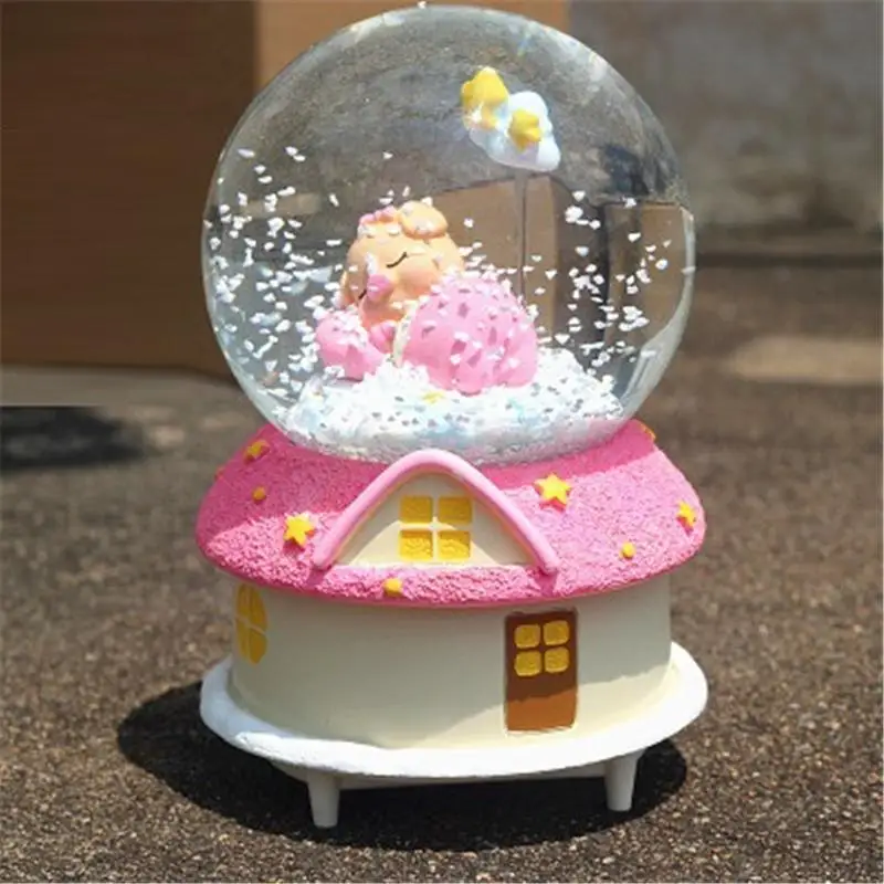 Музыкальная музыкальная шкатулка Land Karuzela Pozytywka Musicale Muziek Note Caixa Caixinha De Snow Globe Carousel