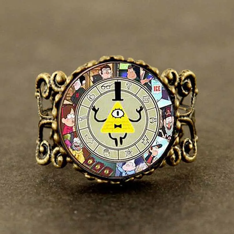 Кольцо мужское регулируемое бронзовое в винтажном стиле 1 шт./Лот 20 мм 2016|glass cz|glass