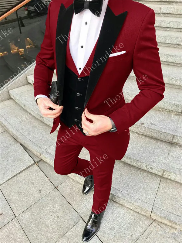 same as picture Новинка года красивый одна кнопка жениха смокинги для женихов Best человек костюм шаль нагрудные дружки для мужчин свадебные костюмы Жених - Цвет: same as picture