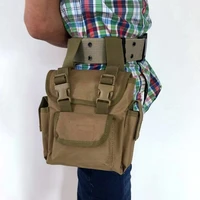 military tactical drop leg thigh belt pouch waist fanny pack outdoor climbing hiking hunting messenger shoulder bags