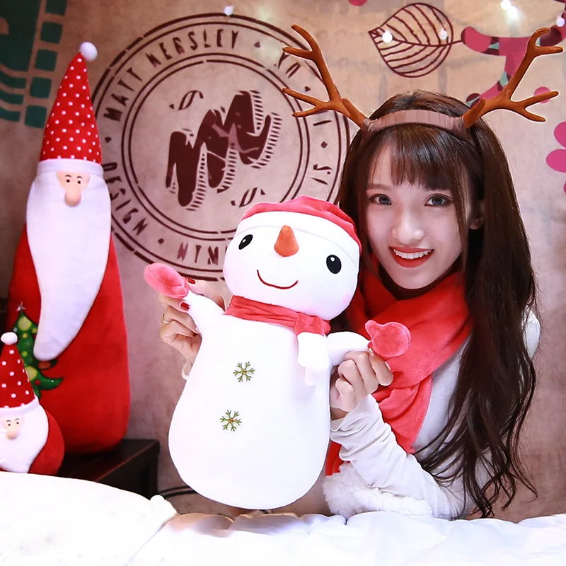 New Cute Snowman Christmas Deer Santa Doll Plush Toy Child Gifts | Игрушки и хобби