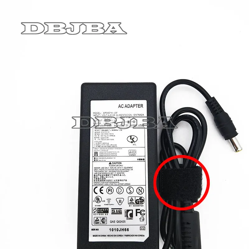 Зарядное устройство для Samsung S22C570H S24C570HL S23C570H S27B240B ЖК-монитор 14 В 3 А | Компьютеры и