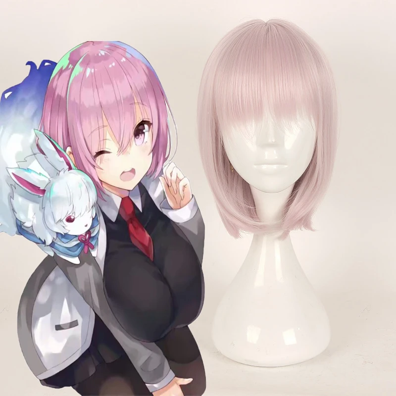 

Женские парики для косплея Fate/Grand, вечерние парики для косплея Mash Kyrielight/Matthew Kyrielight