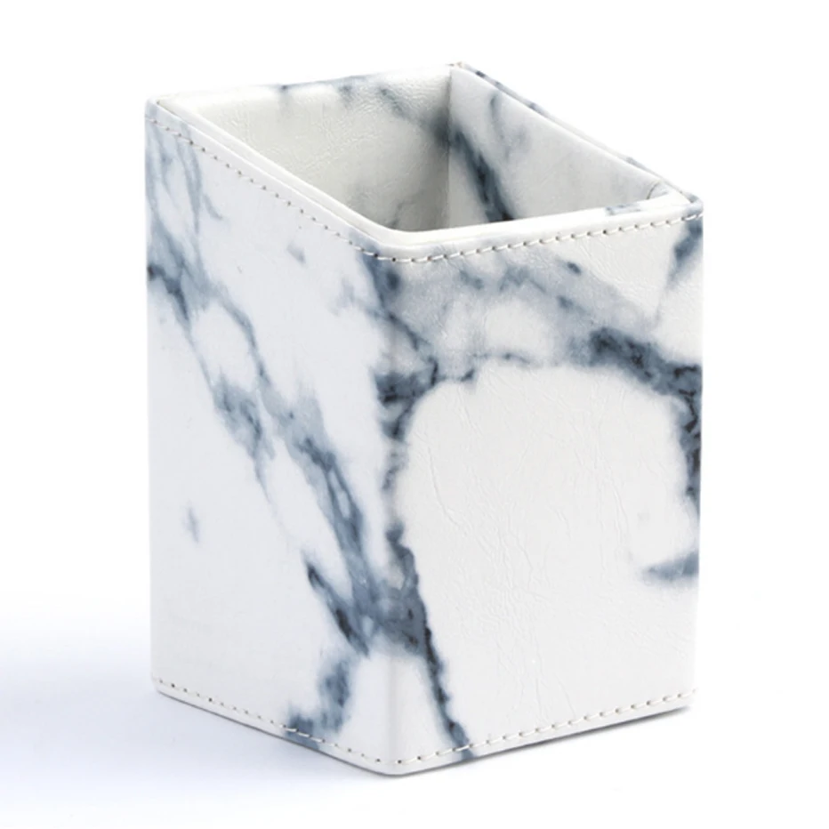 Marbling Кисть для макияжа офисная коробка для хранения держатель ручки Портативный косметический футляр для кисточек коробка