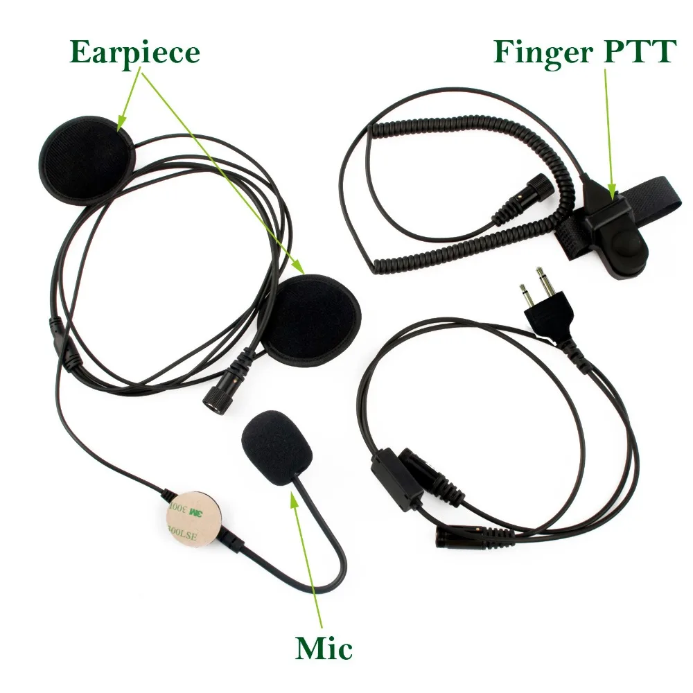 YIDATON мотоциклетный шлем гарнитура микрофон для ICOM IC F21 F26 IV8 радио с пальцем PTT