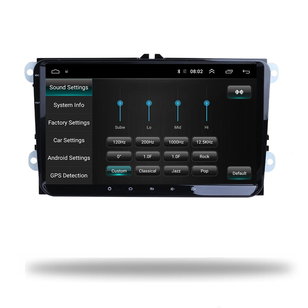 Android 8,1 автомобильный Радио Стерео gps универсальный для Volkswagen Passat CC Golf B6 B7 Tiguan Polo Skoda Octavia Seat Leon автомобильный