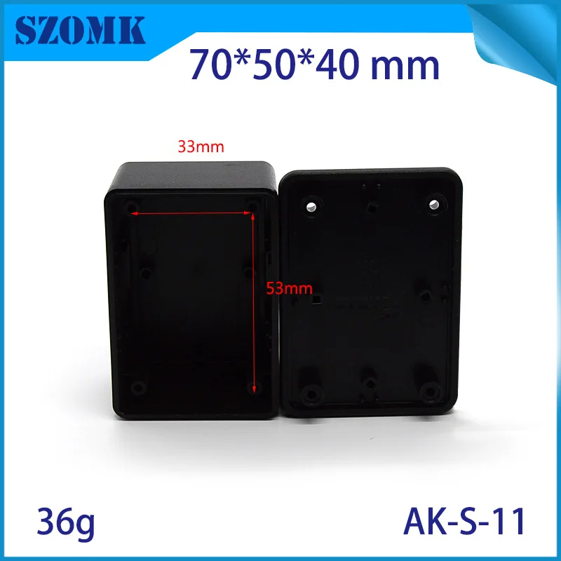 Коробка diy китайский рынок электронных корпусов пластиковый чехол (4 шт.) 70*50*40 мм