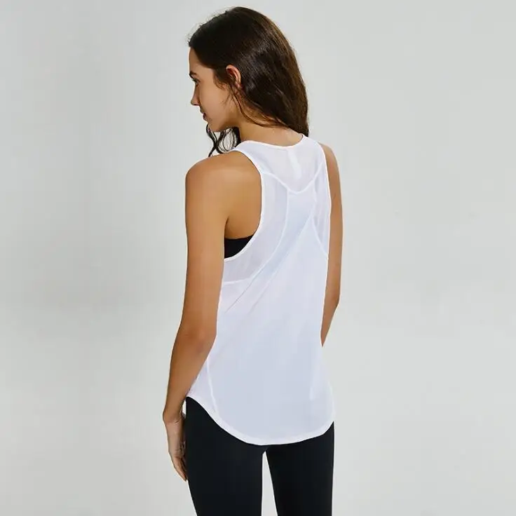 Energy Yoga Sports Shirts Women Beauty back Running Sleeveless Quick Dry Vest GYM T-shirts Fitness Sportswear Tops | Спорт и