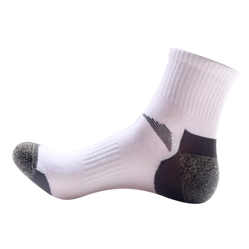 Men Outdoor Quick Drying Sports SocksHiking Camping Cycling Socks Half Thick Sport Running |