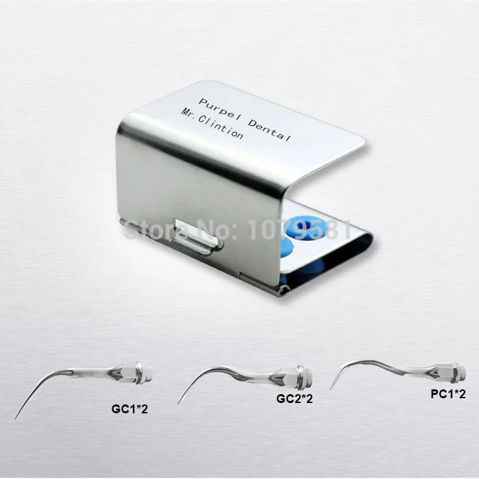 

1 set KUSKS Scaler Endo Kit Silver for KAVO dental scaler in dental chair and dental unit every single tip is made by heart