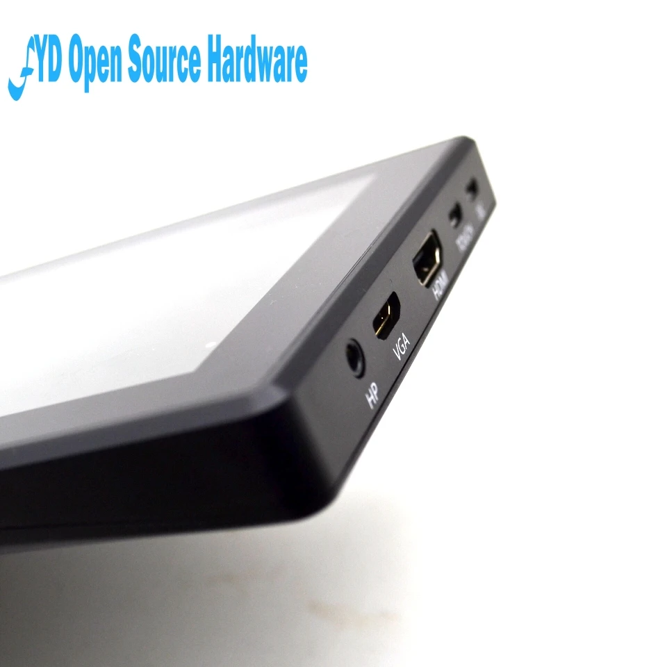 1 шт. 7-дюймовый HDMI LCD (H) емкостный сенсорный экран с закаленным стеклом крышка 1024x600
