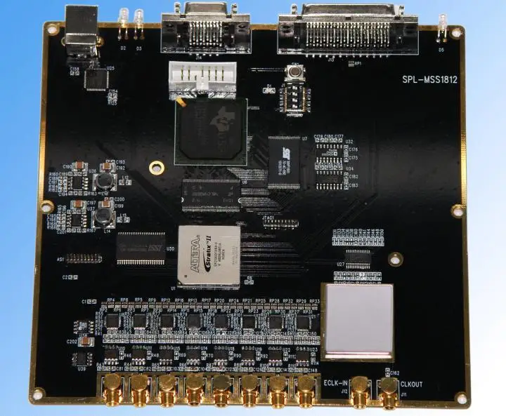 

Для платы разработки DSP, макетная плата FPGA AD/DA, 8-канальная плата воспроизведения высокоскоростного сигнала MSS1812