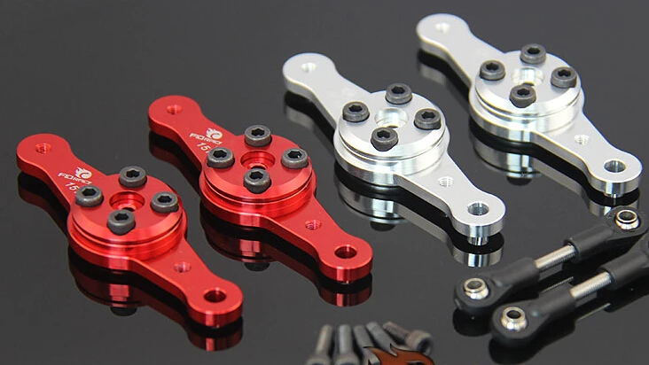 Сервопривод двойной Sheering 25T Arm для Losi 5ive T RC LOSB0019 1/5 Gas Truck Rovan LT KM X2 DDT мини WRC savox 0236MG 0236