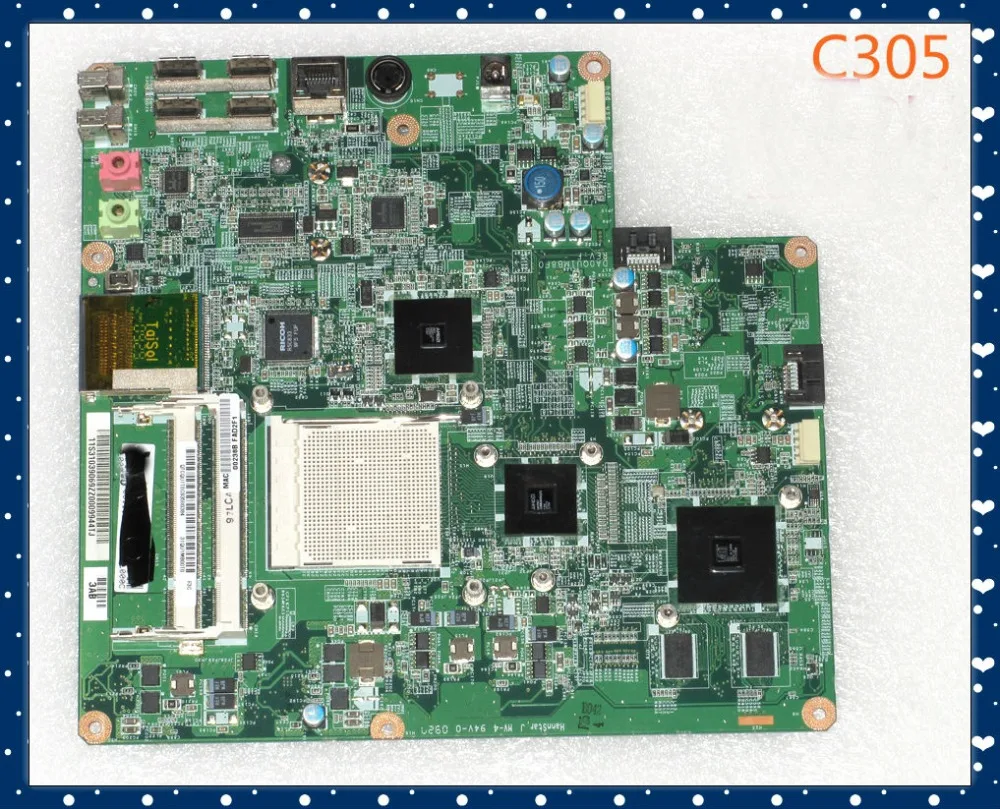 

For Lenovo C305 DDR2 AIO Motherboard DA0QU1MB8F0 Mainboard 100%tested fully work