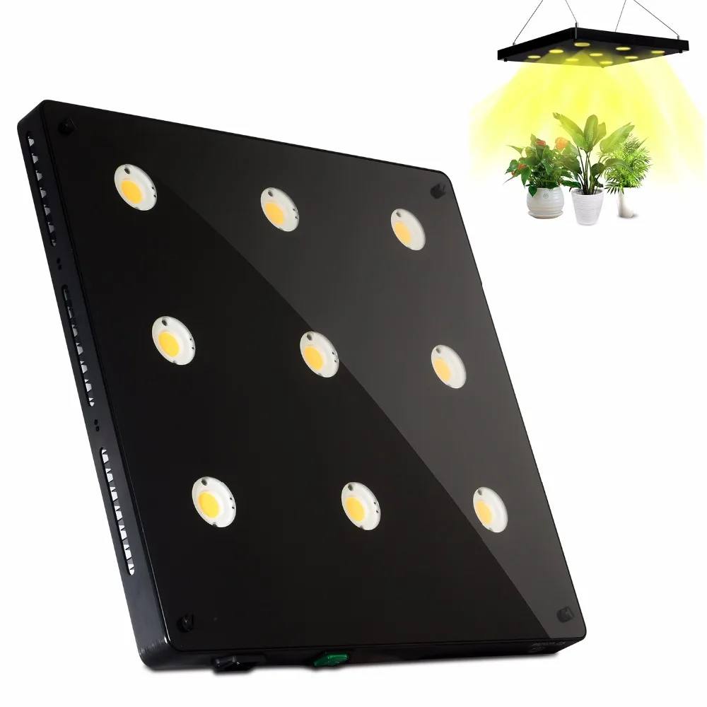 

Ultra-Thin COB LED Plant Grow Light Full Spectrum BlackSun S4 S6 S9 LED Panel Lamp for Indoor Hydroponic Plants All Growth Stage