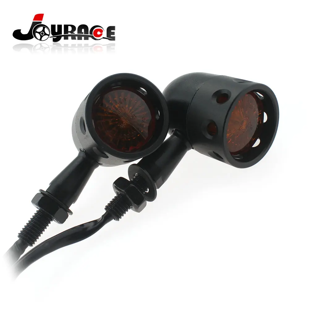 Универсальный мотоцикл ретро Янтарная пуля мигалка указатели поворота световой