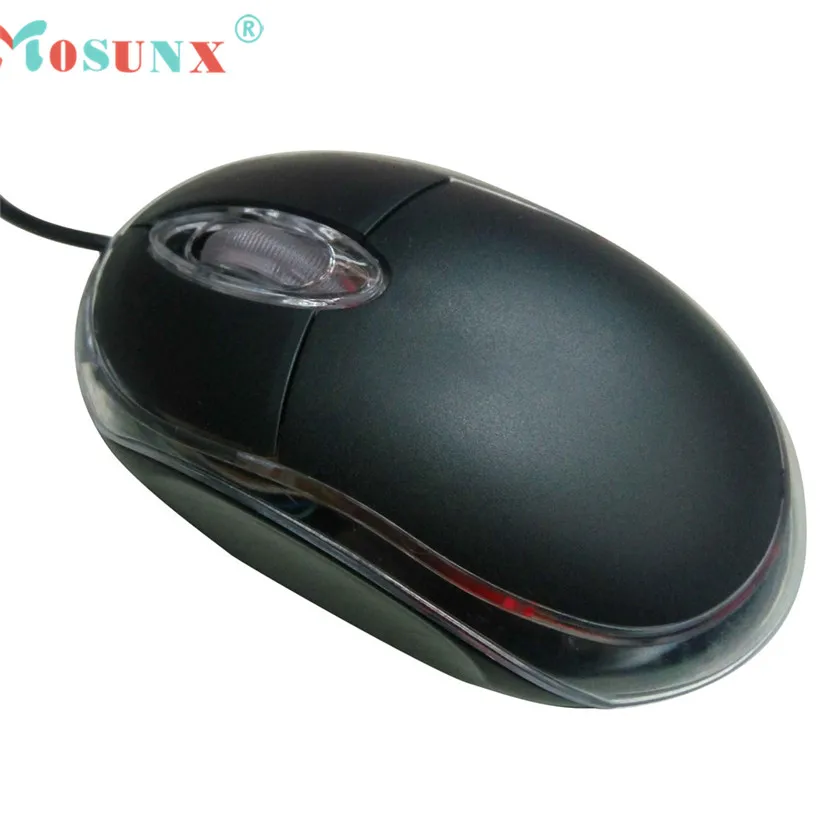 Мышь Компьютерная Mosunx Advanced 2018 проводная оптическая игровая мышь 1200 DPI для ПК