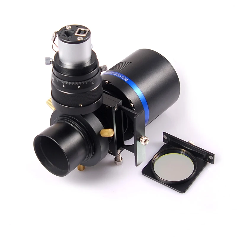 QHY 183C охлаждаемая цветная камера COLDMOS с фильтрующим ящиком + qhy 5L II M OFF AXIS GUIDER|cameras