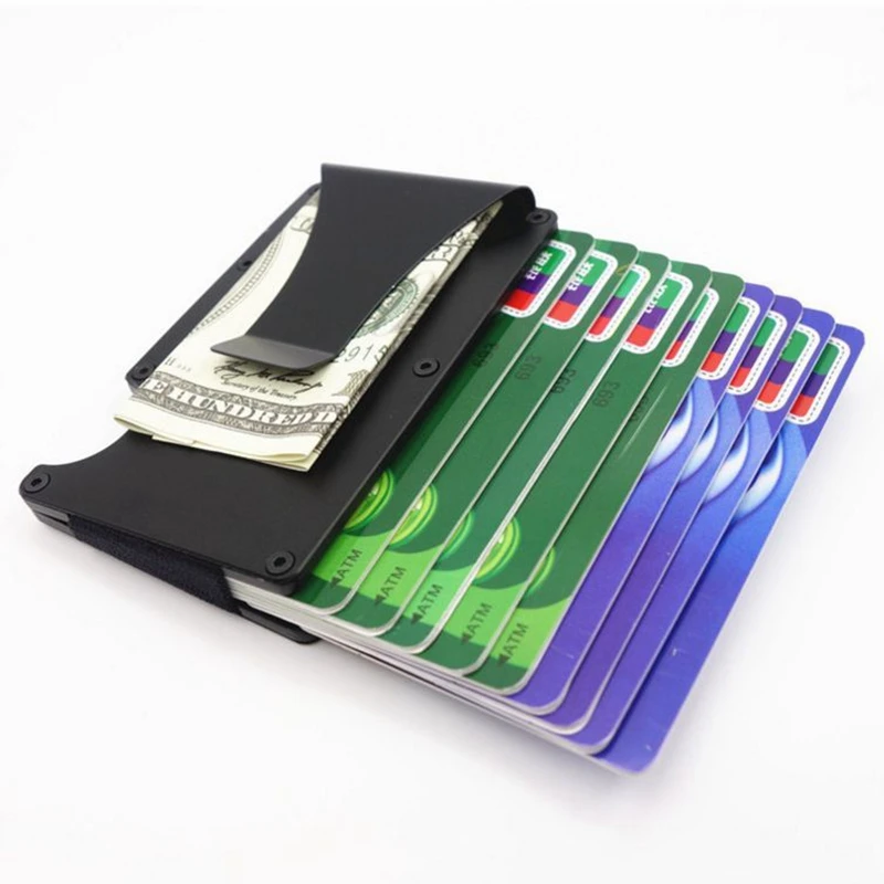 Новинка 2020 модный держатель для ID кредитной карты дорожный мини rfid кошелек
