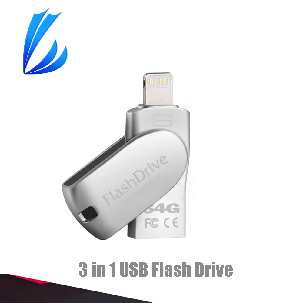 LL трейдер 32/sd карты до 64 Гб флэш накопитель карта памяти Флеш OTG 128 г USB 2 0 для iOS iPhone