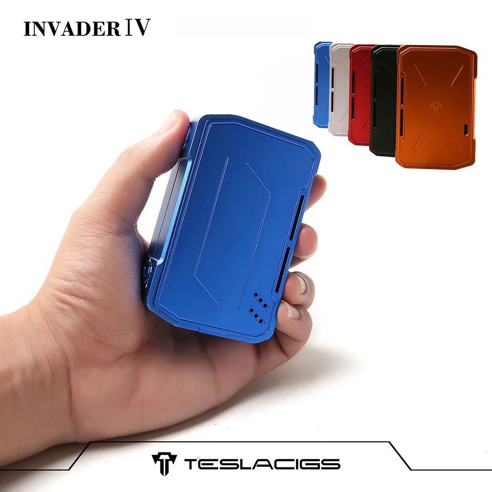 Новый Tesla Invader 4 Характеристическая вязкость полимера VV Box MOD Teslacigs 280 Вт
