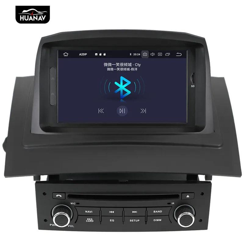 DSP Android10.0 автомобильный DVD плеер GPS навигация для Renault Megane 2 Fluence 2002 2008 SatNav радио