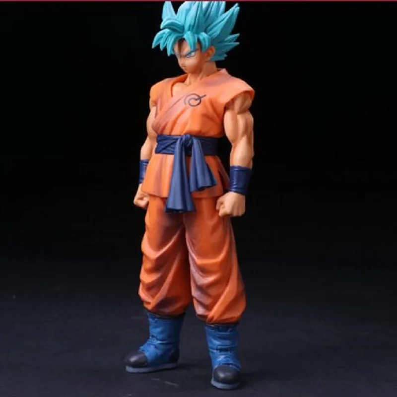 Супер Saiyan Son Goku драконий шар синие волосы ПВХ экшн-фигурки модель игрушки Diy