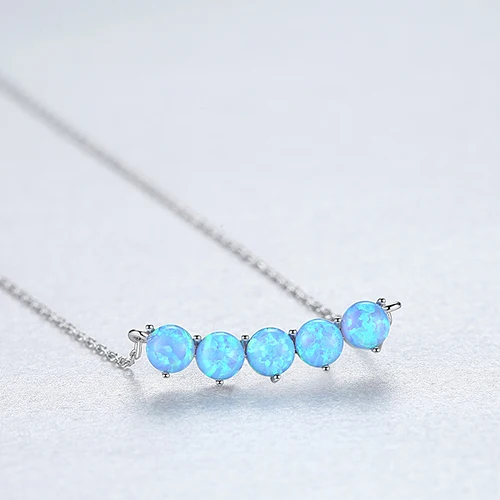 CZCITY, дизайн, серебро 925 пробы, 18 K позолоченная круглая подвеска, ожерелье для женщин, свадебное элегантное кольцо, три цвета, ювелирные изделия - Цвет камня: Blue