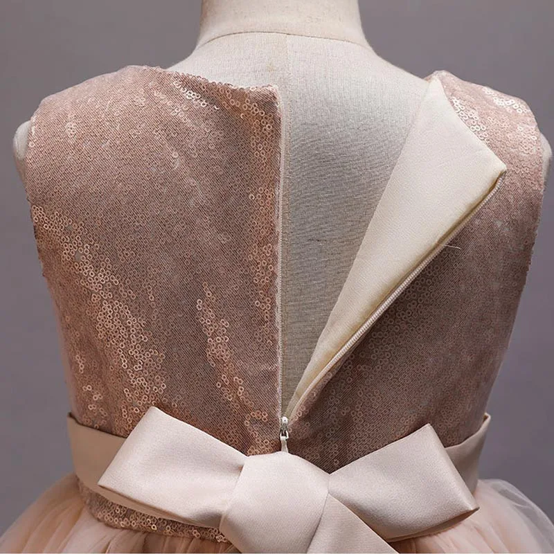 

Girls Dresses Princess Dress for girl Dance Formal dress Wedding Birthday Party Fancy Girl Wears Children Stage Cloth Tutu