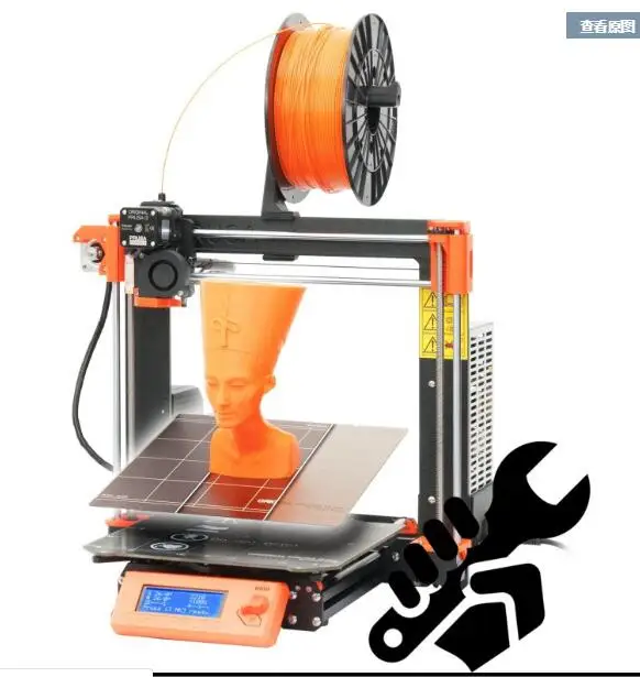 Многоцветный I3 3D принтер MK3 MK3S MMU пять цветов печати комплект MK52|3D принтеры| |