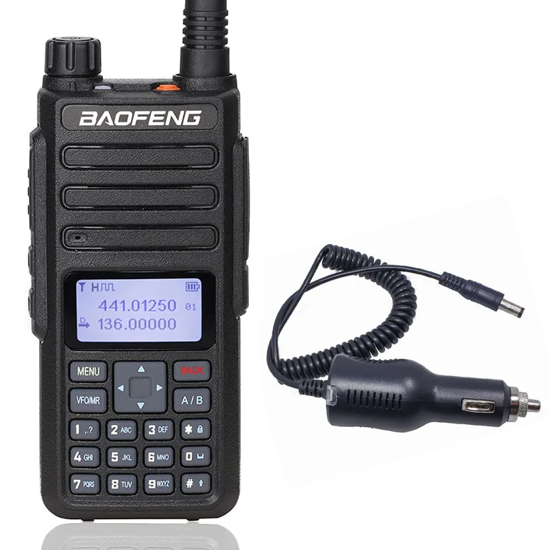 Рация Baofeng Двухдиапазонная цифровая/аналоговая DMR с разъемом 2 канала 1 + зарядное