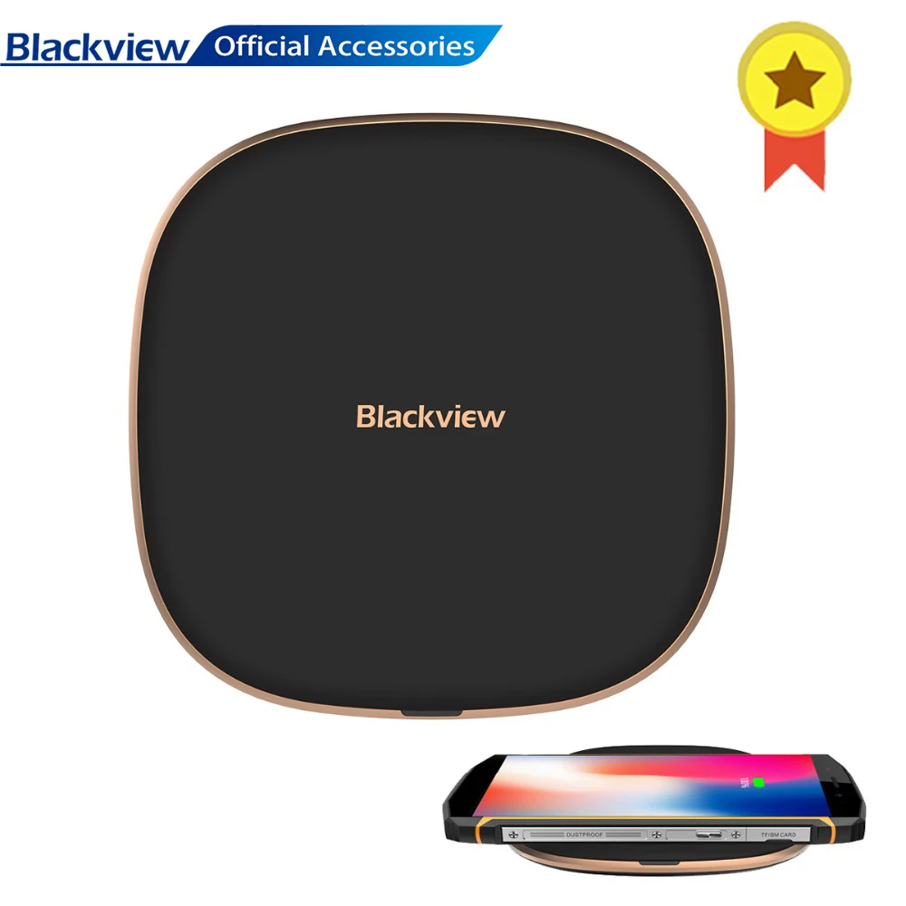Blackview Оригинальное быстрое зарядное Беспроводное устройство W1 Qi для BV9600Pro BV6800Pro