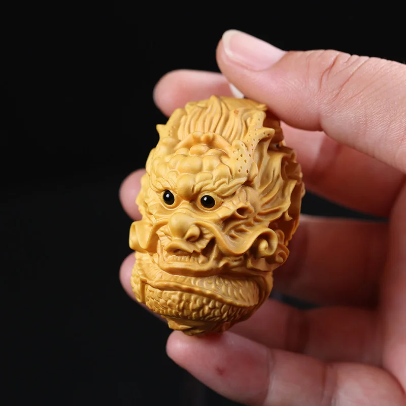 CCZHIDAO Дракон Статуя в форме знака зодиака украшения комнаты деревянная плохой