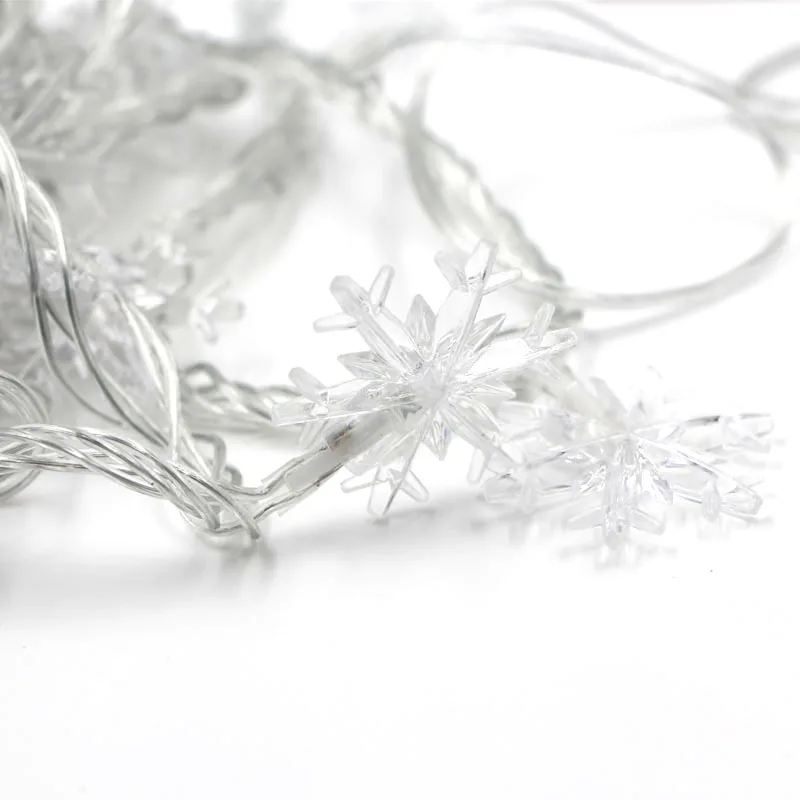 Снежные хлопья led ночник сказочная Рождественская лампа фестиваль 3AA на