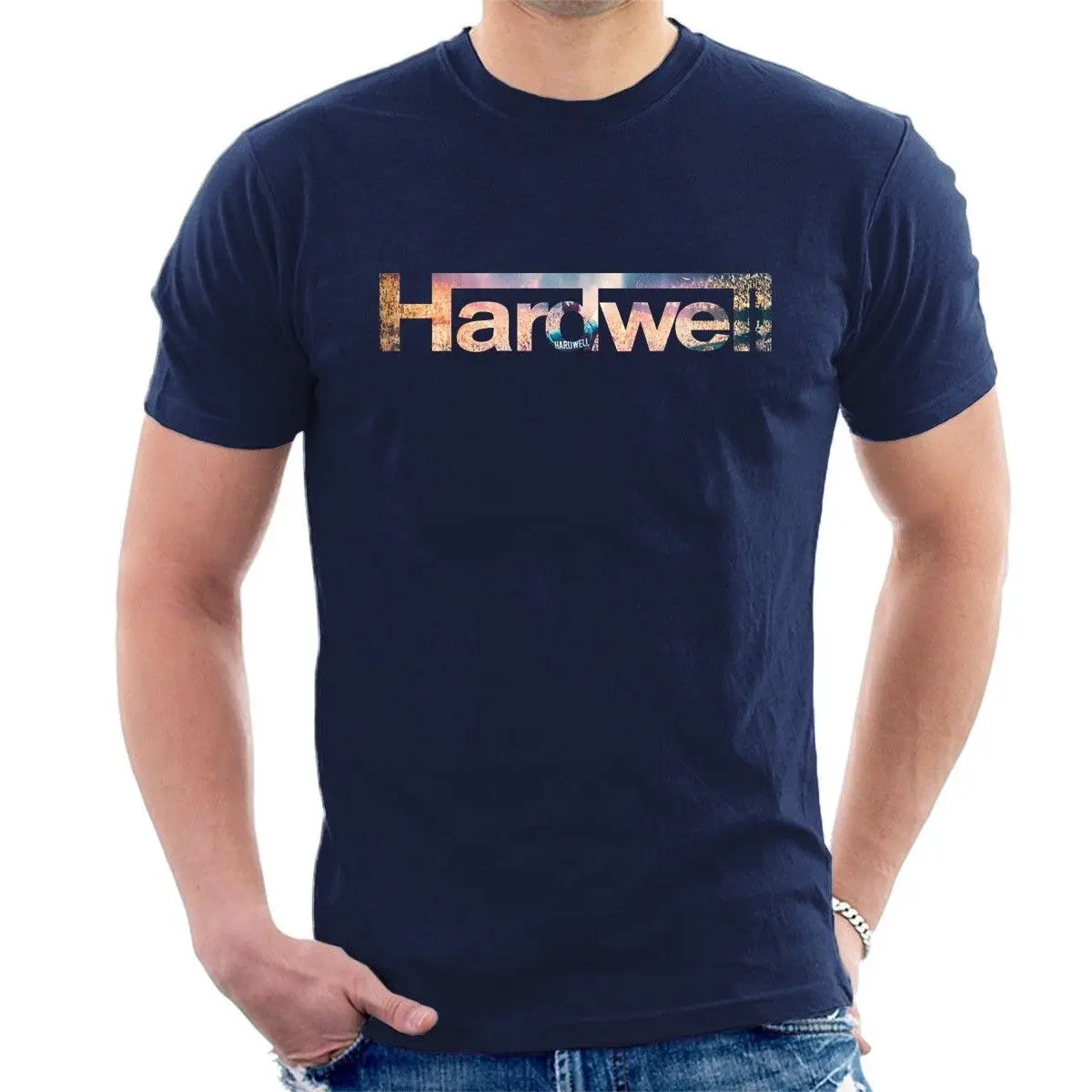 DJ HARDWELL футболки Транс любителей музыки унисекс Для женщин и детей размеры B39 Harajuku