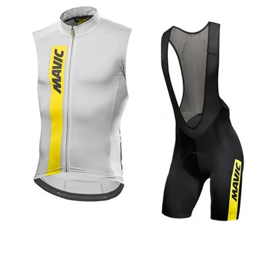Новый для велоспорта Mavic Джерси мужчин без рукавов дышащий Майо Ropa Ciclismo MTB Sportwear