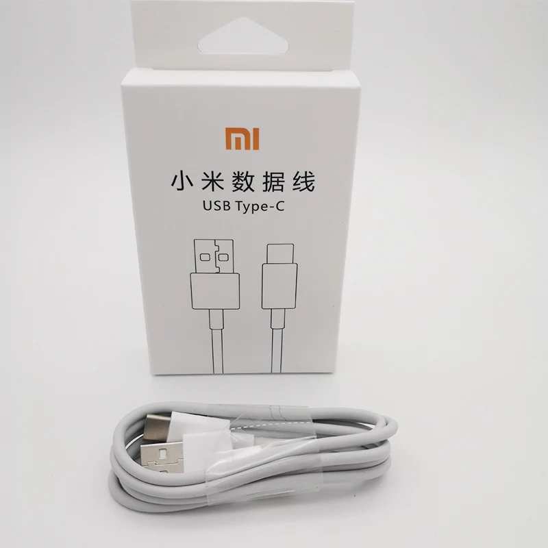 Оригинальный xiaomi 6 зарядное устройство QC 3 0 быстрое USB mi Тип 1 C кабель для передачи
