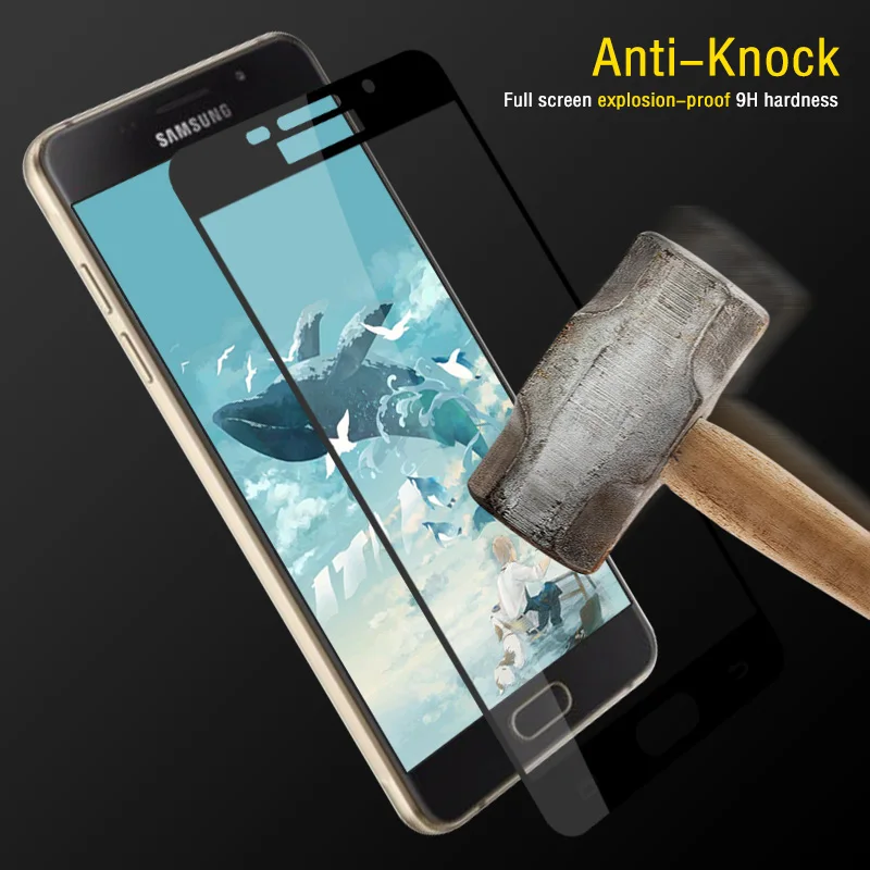 Премиум Закаленное стекло для Samsung Galaxy A5 2016 A510 Экран Защитная SM A510F аксессуары