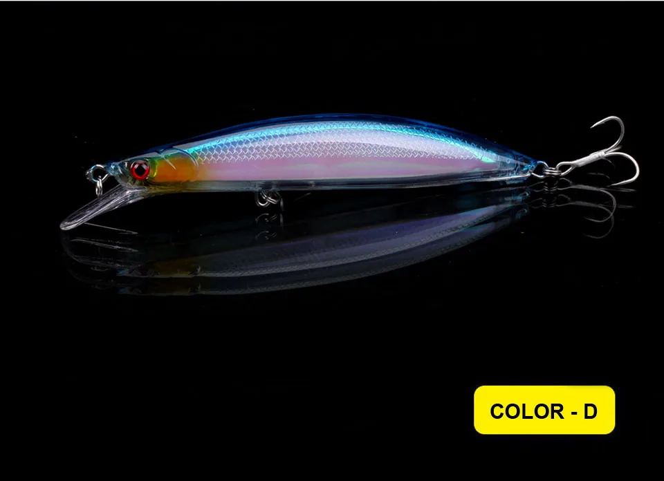 WALK FISH, 1 шт., лазерная приманка в виде гольяна, искусственная жесткая приманка, 3D глаза, 13 см, 21,6 г, воблеры для рыбалки, кренкбейт, Minnows, глубина 0,5-2 м