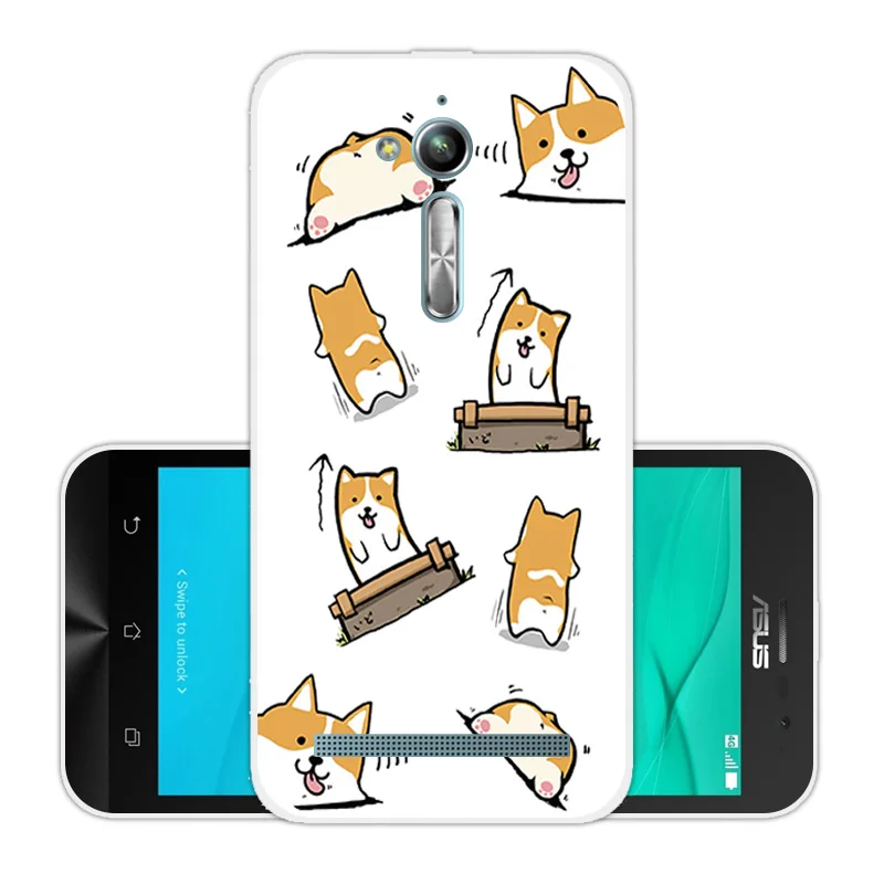 for ASUS ZB500KL Soft TPU Gel Star Back Cover Clear Silicone Zenfone Go 5.0 inch Phone Cases Funda Capa |