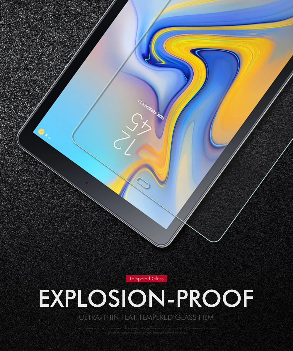 9H закаленное стекло для samsung Galaxy Tab A 10 5 2018 Защита экрана A2 SM T595 SM-T590 T597 Flim |
