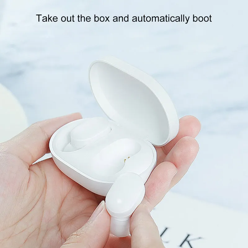 Оригинальные Bluetooth наушники Xiaomi AirDots молодежная версия стерео Mi Mini беспроводная 5