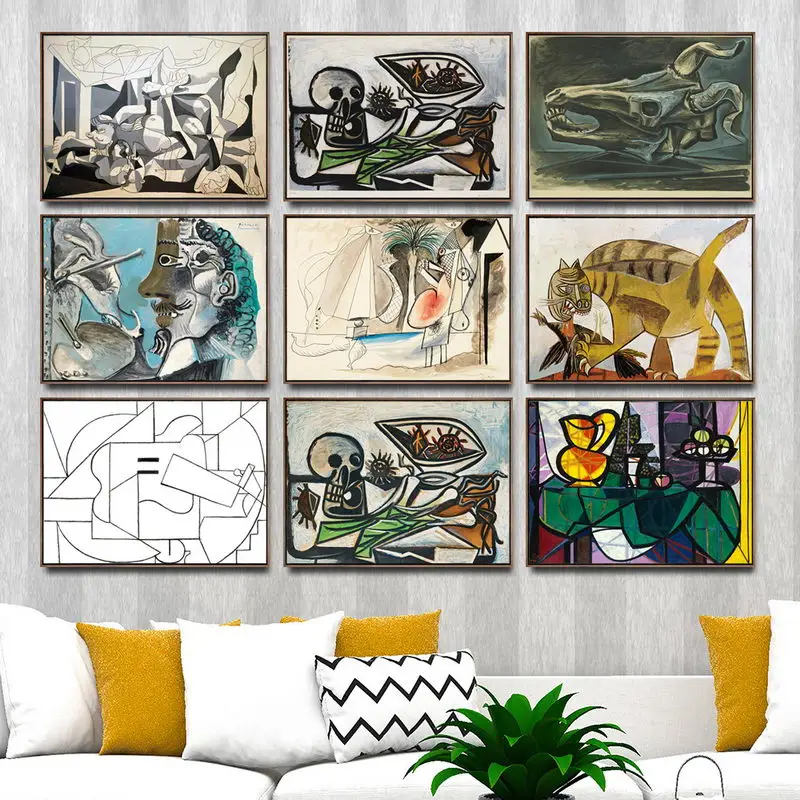 Домашний декор художественные настенные картины для гостиной постер печать на