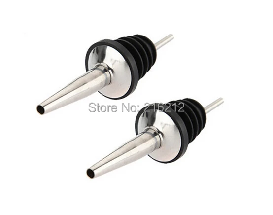 

120 pcs New Arrive Stainless Steel Liquor Spirit Pourer Free Flow Wine Bottle Pour Spout Stopper