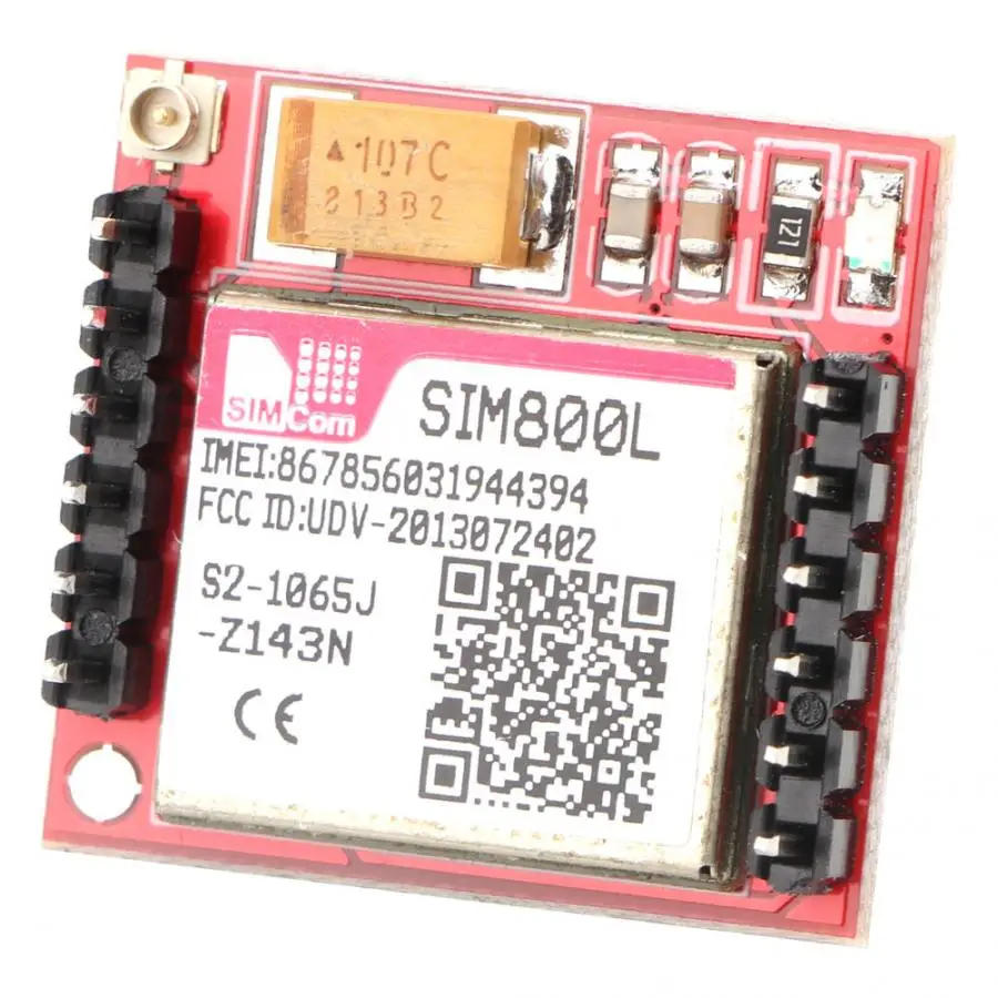 SIM800L GPRS плата GSM Модуль Kit карта MicroSIM TTL последовательный порт пружинная антенна с