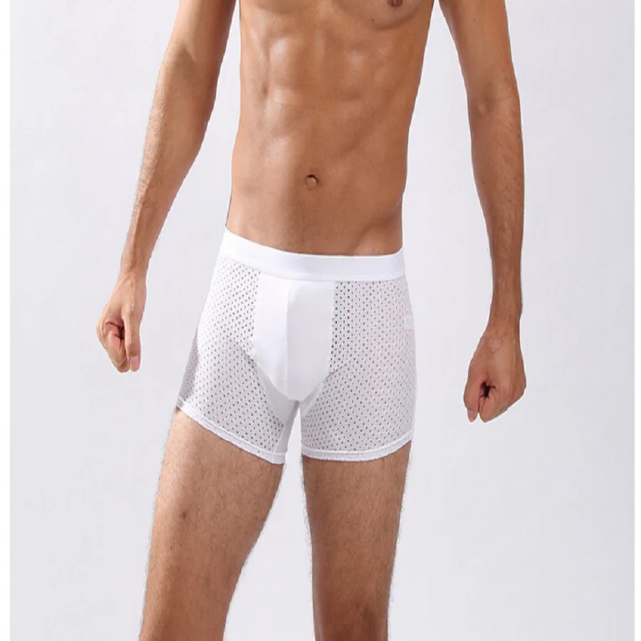 2016 Новинка Обувь с дышащей сеткой Для мужчин боксер Нижнее Бельё для девочек